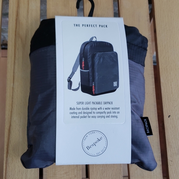 bespoke packable backpack